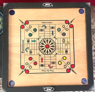 KORNERS Carrom Board with Ludo Game #ludo