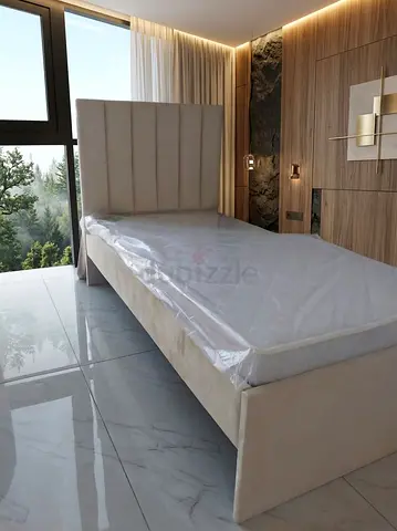 Single bed with mattress available