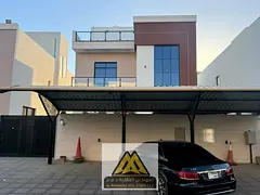 A luxurious and spacious first-resident villa available for annual rent in Al Helio 2, Ajman. The vi