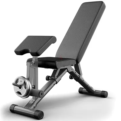 Miracle Fitness Adjustable Bench with Leg Extension