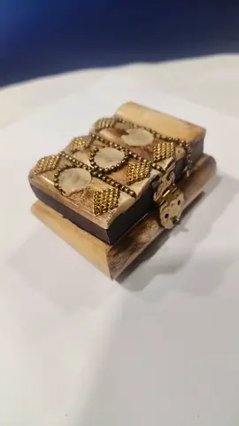 Mini camel bone trinket box-9cm length