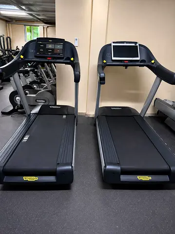 Pair of Technogym Treadmills - Commercial Grade, Well Maintained