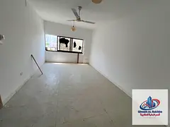 Largest 3-bedroom apartment in Abu Shagara, featuring a balcony, spacious layout, super deluxe finis