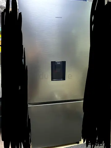 Samsung Bottom Freezer Refrigerator with Water Dispenser.