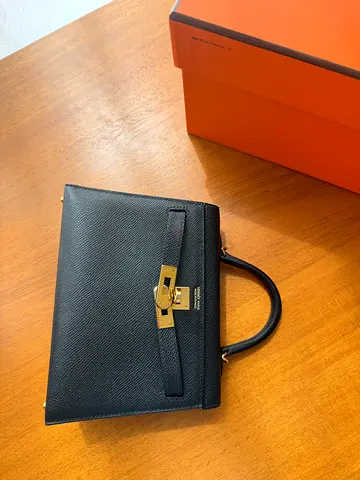 Hermes Mini Kelly Balck Epsom