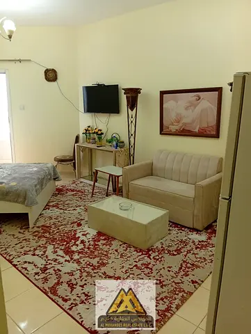 Studio for sale in Orient Towers – Ajman A unique investment opportunity in Orient Towers, Ajman. A 500 sq ft studio, currently rented with a monthly