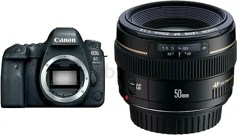 Canon EOS 6D Mark ii kit EF 50mm f/1.4 USM