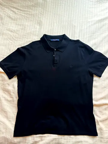 Louis Vuitton black polo shirt