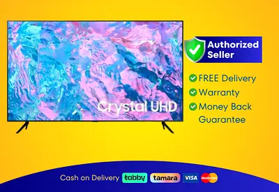 Samsung 50 inch TV Smart - 4K, | Brand New | Warranty | FREE Delivery