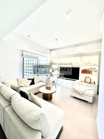 Sea View Corner Apartment | Spacious 3BR + Maid Room | Private Balcony