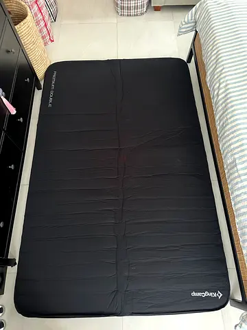 KingCamp luxury 3D double self-inflating camping sleeping pad foam air mattress