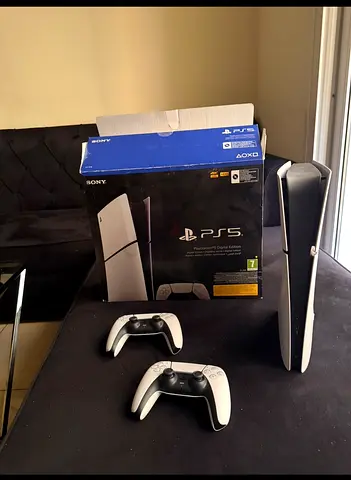 PlayStation 5 slim digital with warranty