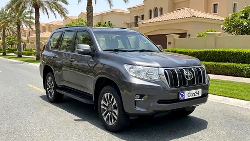 AED 2,150/m | 0 DP | Free 3 Months Warranty | Service History | TOYOTA LAND CRUISER PRADO 2022