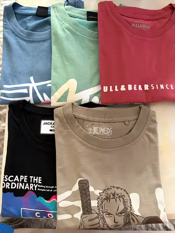 Men's Graphic T-shirts (for 150aed)