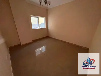1BR flat for rent in Al Qasimia, Al Mahatta. Central AC/gas, flexible payments. Prime location with easy access to Dubai exit.