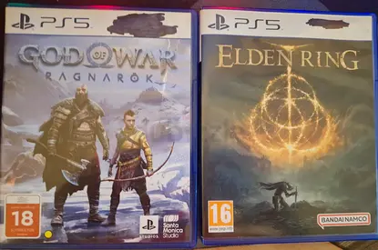 Set of 2 PS5 Games: $%& of War Ragnarok + Elden Ring (Physical)