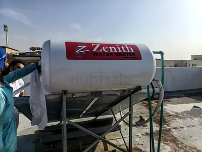 Zenith Solar Water Heater - Roof Mounted Cylinder