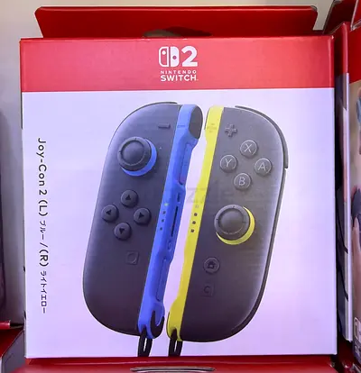 Nintendo Switch 2 Joycon Blue Yellow at Wholesale Price