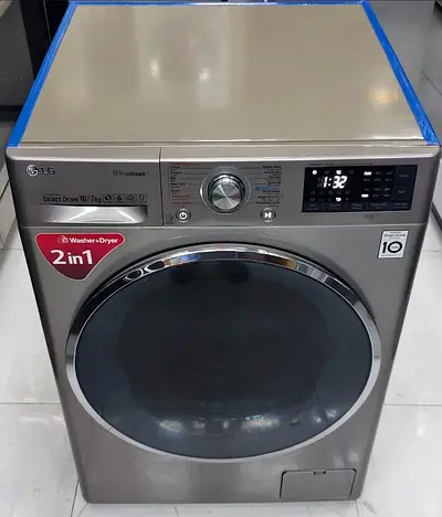 Fre_delivery LG 10 / 7 kg washer dryer combined machine