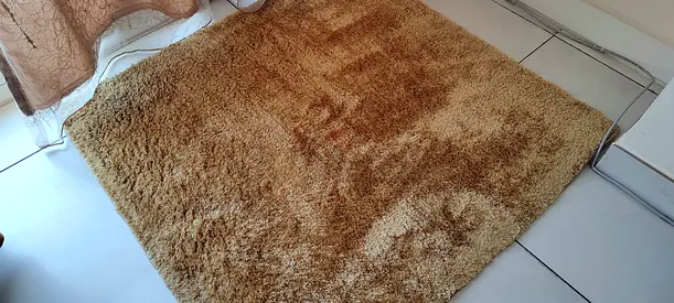 Set of 2 Golden Square Rugs