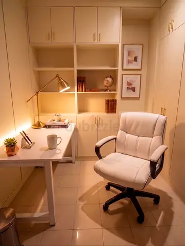 FREE White Desk & Office Chair Set