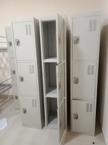 Industrial 3 Door Metal Lockers
