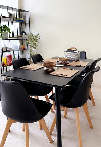 Dining Table with 6 Chairs - Good Quality