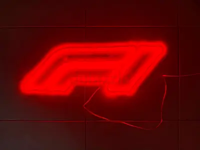 F1 Neon sign