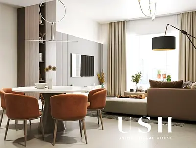 Furnished 1BR | South Garden B | Pool & Park Views