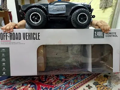 2.4GHz Remote Control Off-Road Police Truck - Like New