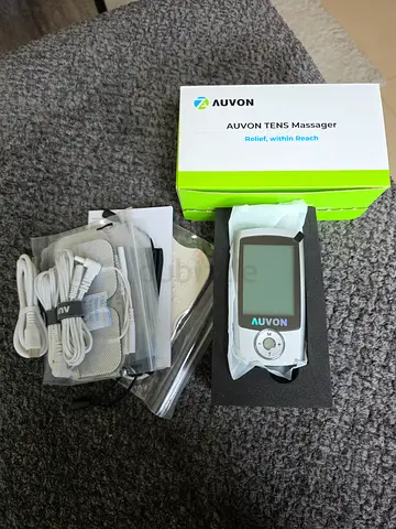 Auvon TENS Massager with Pads and Accessories - Never Used