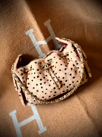 Chanel light Beige and black