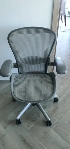 Free Delivery- Herman Miller Aeron Chair Latest Model (Gray Color Same Like New