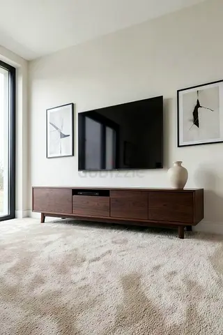 Modern Walnut TV Unit and Entertainment Center
