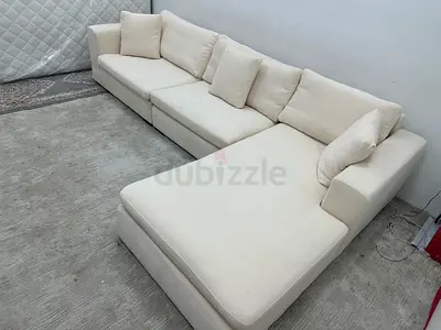 Same like new condition marina home lshape sofa