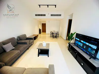 Furnished 2-Bedroom Apartment for Rent on Khalifa Street, Ajman | Brand New | Balcony | AED 6,000 Inclusive