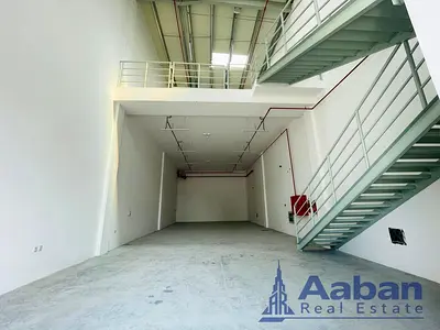 Spacious 3,000 SQ FT Warehouse with Mezzanine | 40 kVA Power | Al Jurf 2, Ajman | AED 135,000