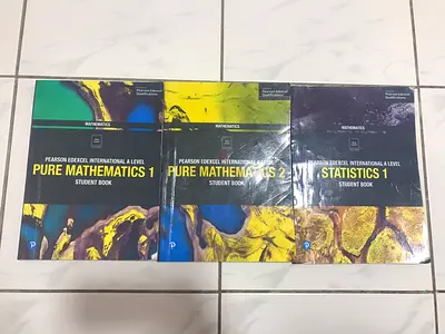 Pearson Edexcel International A Level: Pure Mathematics 1, 2 Statistics 1 (Student Books)