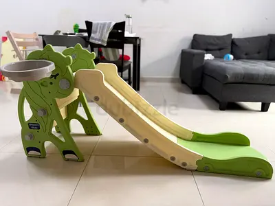 Clean Toddler and Kids indoor slide