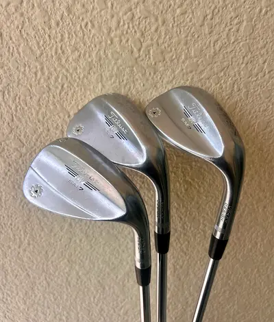 Set of 3 Titleist Vokey SM7 Golf Wedges 60/56/52- Good Used Condition