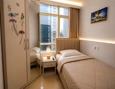 marina room metro tram bus steps jbr all bills inclusive