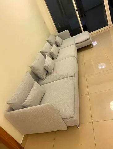 IKEA Soderhamn L Shape Sofa Beige