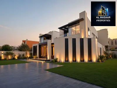 Modern design villa on a corner lot with two street frontages, 5000 sq ft plot, at a special price,