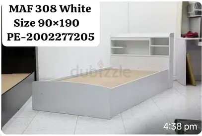 BRAND NEW SINGLE WOOD BED 90X190 CM
