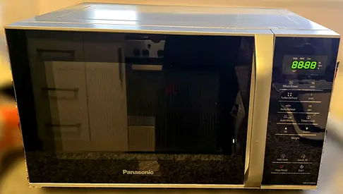 Panasonic 25L Microwave NN-ST34HM - Mirror Black