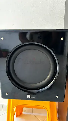 Used Pure Acoustics Active subwoofer speaker in good working condition