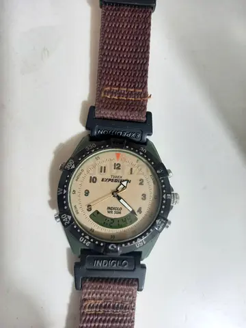 vintage Timex Expedition Analog-Digital watch more than 10 years