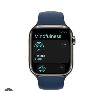 Apple Watch Series 7 45mm (Excellent Condition) with Black, White, and many other color bands