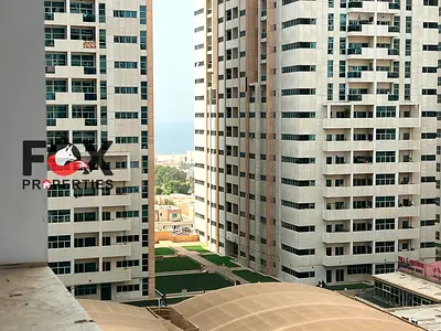 Elegant 1BR / Ajman One Towers Al Rashidiya 3 / 2 bathrooms / balcony / free parking / prime location / AED 34K / 4 payments / cheque deposit