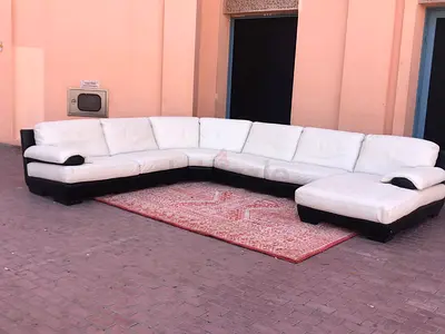 Natuzzi u shape sofa